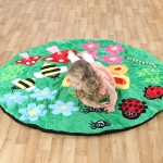 Covor Copii Moale Pufos Pajistea Verde